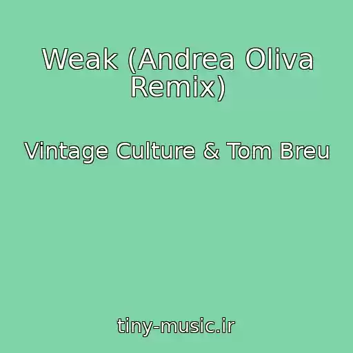 کاور آهنگ Weak (Andrea Oliva Remix) از Vintage Culture & Tom Breu