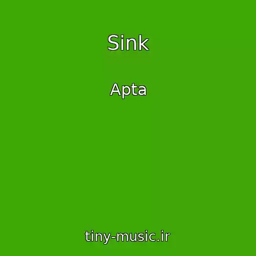 کاور آهنگ Sink از Apta