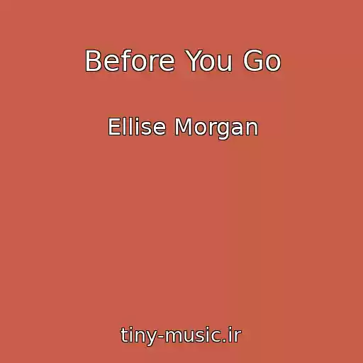 کاور آهنگ Before You Go از Ellise Morgan