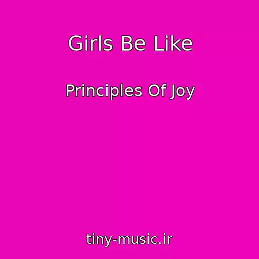کاور آهنگ Girls Be Like از Principles Of Joy