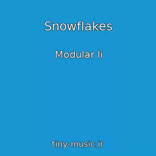 کاور آهنگ Snowflakes از Modular Ii