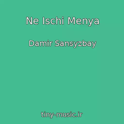 کاور آهنگ Ne Ischi Menya از Damir Sansyzbay