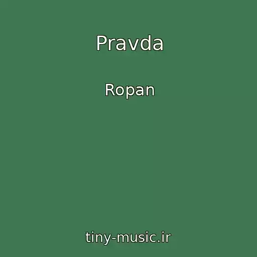 کاور آهنگ Pravda از Ropan