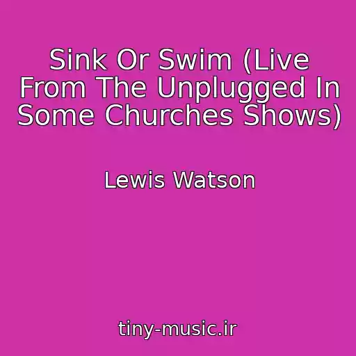 کاور آهنگ Sink Or Swim (Live From The Unplugged In Some Churches Shows) از Lewis Watson