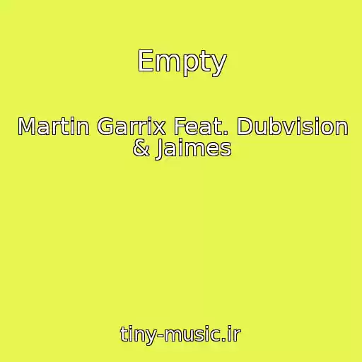 کاور آهنگ Empty از Martin Garrix Feat. Dubvision & Jaimes