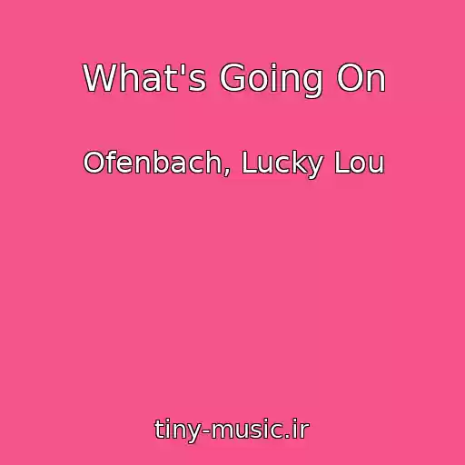 کاور آهنگ What's Going On از Ofenbach, Lucky Lou