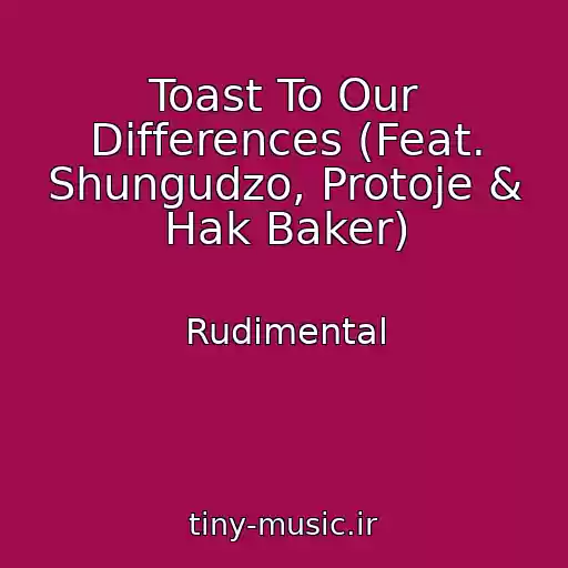 کاور آهنگ Toast To Our Differences (Feat. Shungudzo, Protoje & Hak Baker) از Rudimental