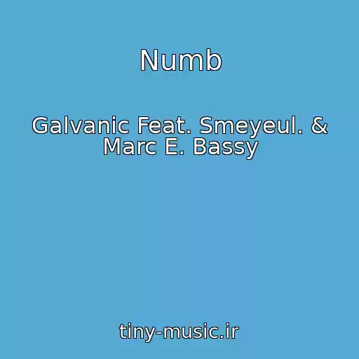 کاور آهنگ Numb از Galvanic Feat. Smeyeul. & Marc E. Bassy