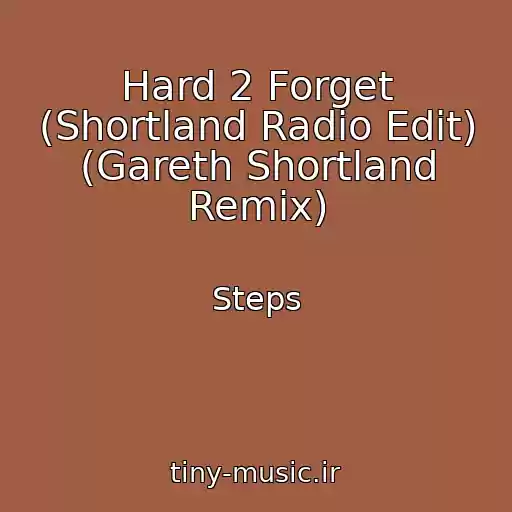 کاور آهنگ Hard 2 Forget (Shortland Radio Edit) (Gareth Shortland Remix) از Steps