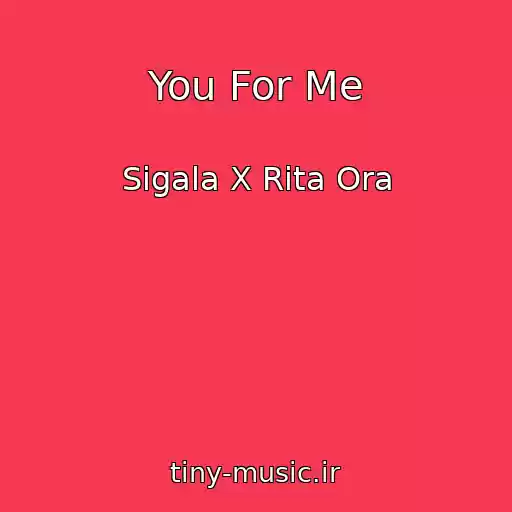 کاور آهنگ You For Me از Sigala X Rita Ora
