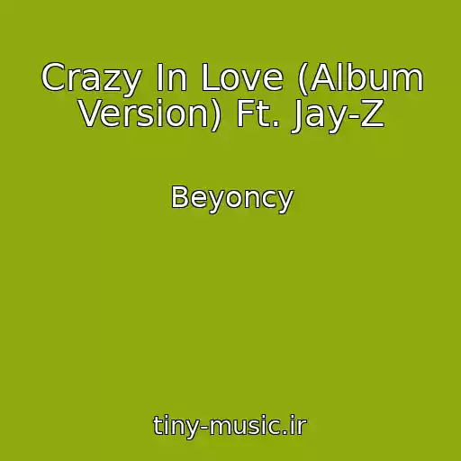 کاور آهنگ Crazy In Love (Album Version) Ft. Jay-Z از Beyoncy