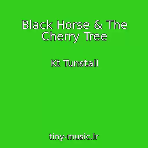 کاور آهنگ Black Horse & The Cherry Tree از Kt Tunstall
