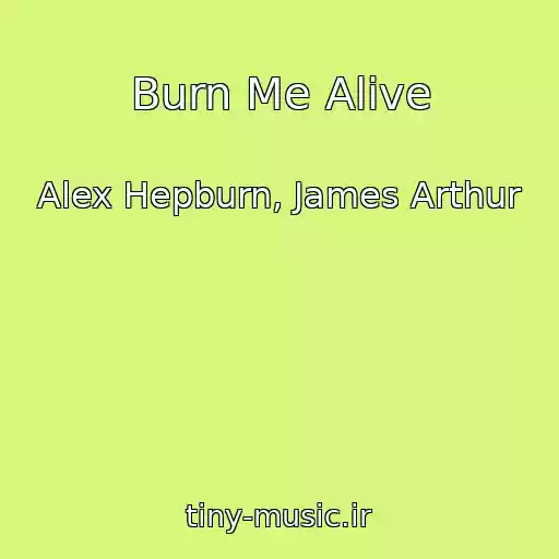 کاور آهنگ Burn Me Alive از Alex Hepburn, James Arthur