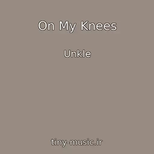 کاور آهنگ On My Knees از Unkle