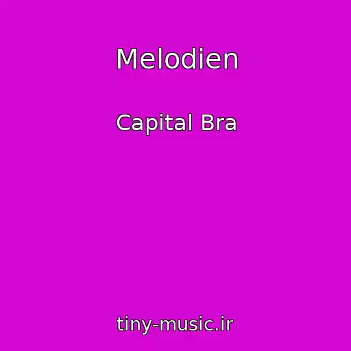 کاور آهنگ Melodien از Capital Bra