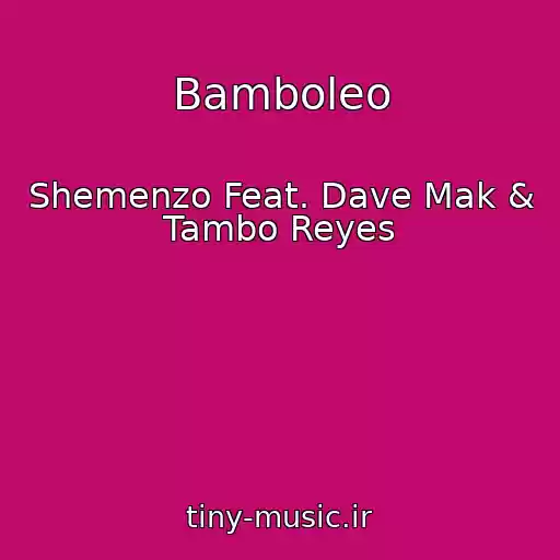 کاور آهنگ Bamboleo از Shemenzo Feat. Dave Mak & Tambo Reyes