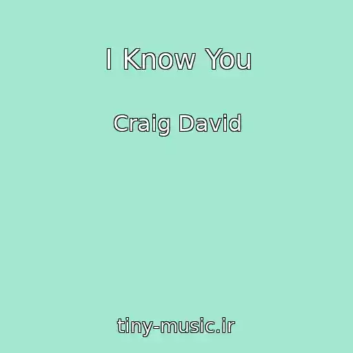 کاور آهنگ I Know You از Craig David