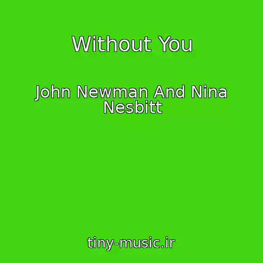 کاور آهنگ Without You از John Newman And Nina Nesbitt