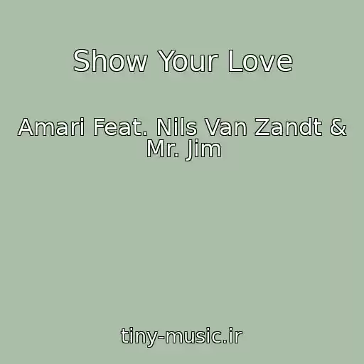 کاور آهنگ Show Your Love از Amari Feat. Nils Van Zandt & Mr. Jim