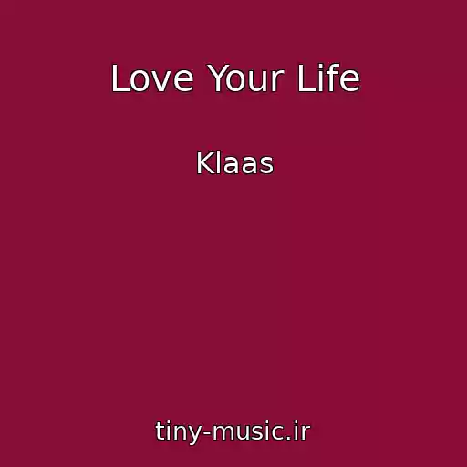 کاور آهنگ Love Your Life از Klaas