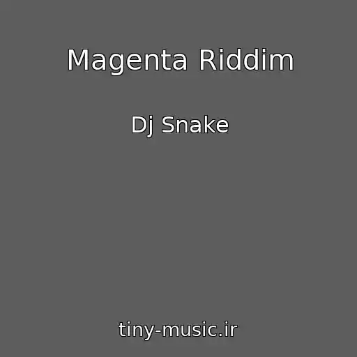 کاور آهنگ Magenta Riddim از Dj Snake