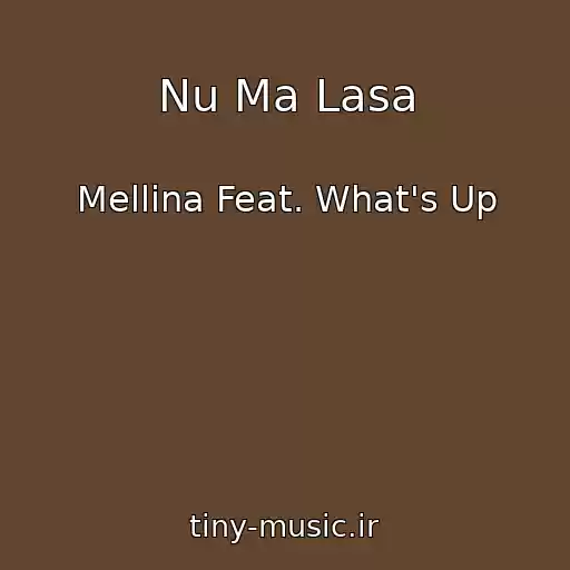 کاور آهنگ Nu Ma Lasa از Mellina Feat. What's Up