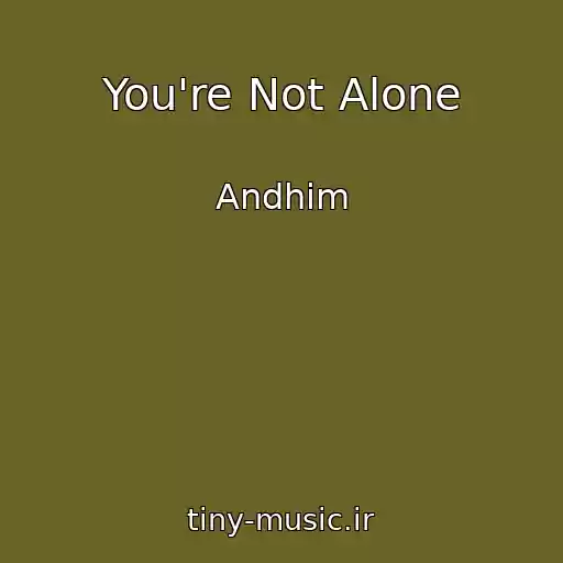 کاور آهنگ You're Not Alone از Andhim