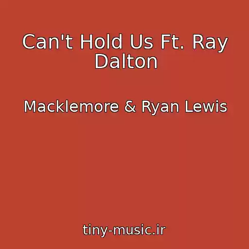 کاور آهنگ Can't Hold Us Ft. Ray Dalton از Macklemore & Ryan Lewis