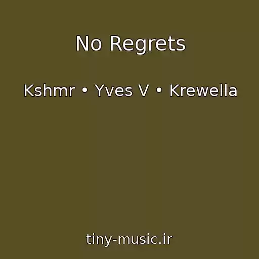 کاور آهنگ No Regrets از Kshmr • Yves V • Krewella