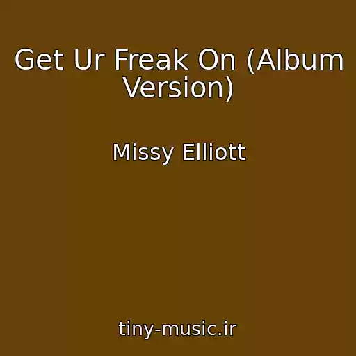 کاور آهنگ Get Ur Freak On (Album Version) از Missy Elliott