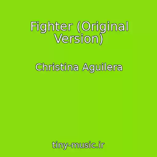 کاور آهنگ Fighter (Original Version) از Christina Aguilera