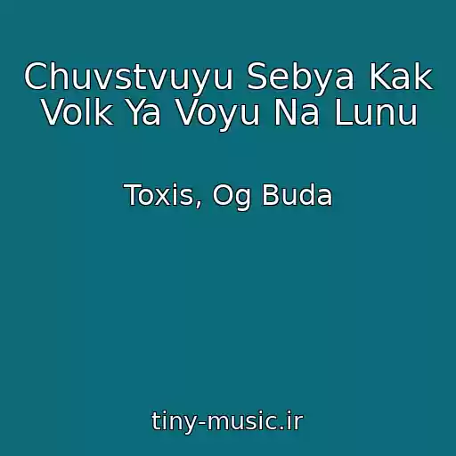 کاور آهنگ Chuvstvuyu Sebya Kak Volk Ya Voyu Na Lunu از Toxis, Og Buda