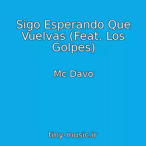 کاور آهنگ Sigo Esperando Que Vuelvas (Feat. Los Golpes) از Mc Davo