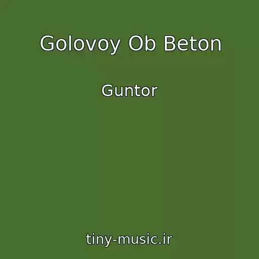 کاور آهنگ Golovoy Ob Beton از Guntor