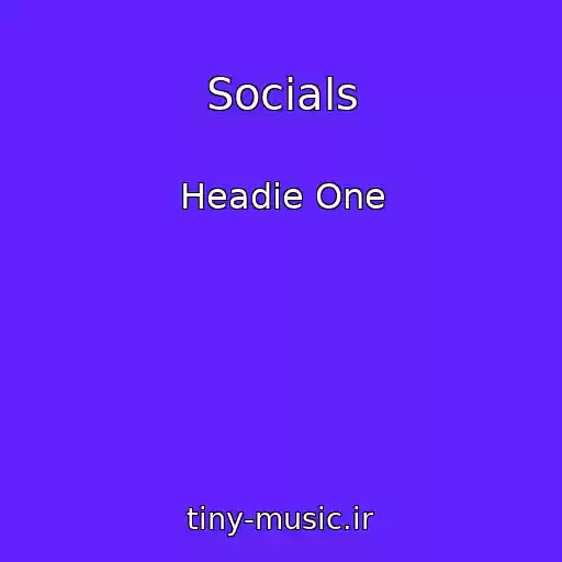 کاور آهنگ Socials از Headie One