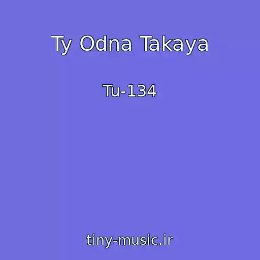 کاور آهنگ Ty Odna Takaya از Tu-134