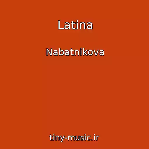 کاور آهنگ Latina از Nabatnikova