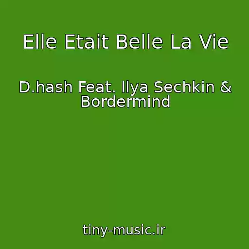 کاور آهنگ Elle Etait Belle La Vie از D.hash Feat. Ilya Sechkin & Bordermind