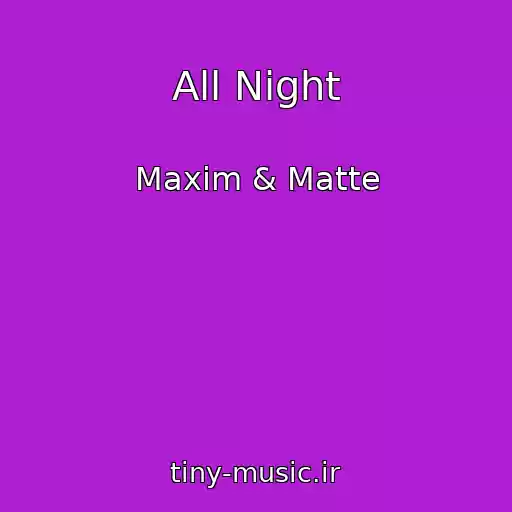 کاور آهنگ All Night از Maxim & Matte