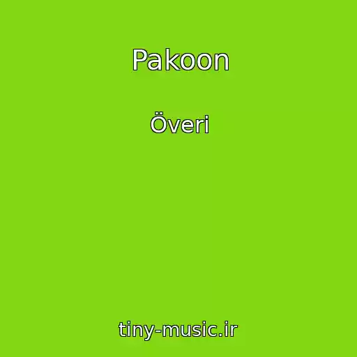 کاور آهنگ Pakoon از Överi