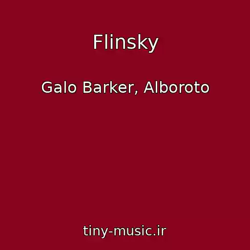 کاور آهنگ Flinsky از Galo Barker, Alboroto