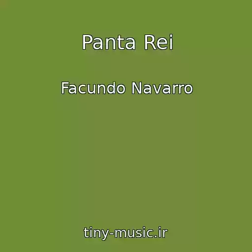 کاور آهنگ Panta Rei از Facundo Navarro
