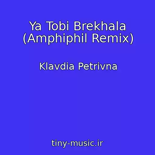 کاور آهنگ Ya Tobі Brekhala (Amphiphil Remix) از Klavdia Petrivna