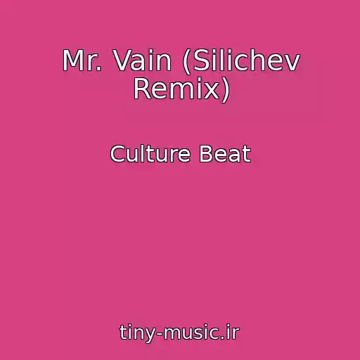 کاور آهنگ Mr. Vain (Silichev Remix) از Culture Beat