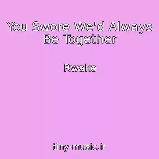 کاور آهنگ You Swore We'd Always Be Together از Rwake