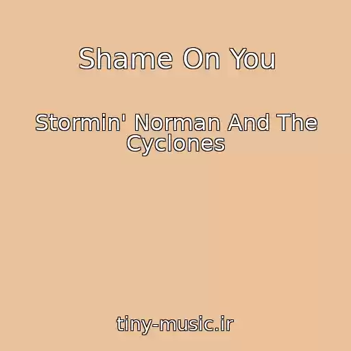 کاور آهنگ Shame On You از Stormin' Norman And The Cyclones