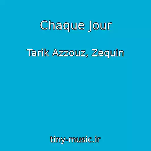 کاور آهنگ Chaque Jour از Tarik Azzouz, Zequin