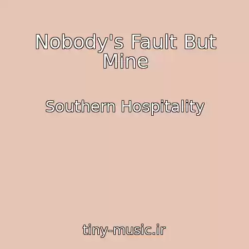 کاور آهنگ Nobody's Fault But Mine از Southern Hospitality