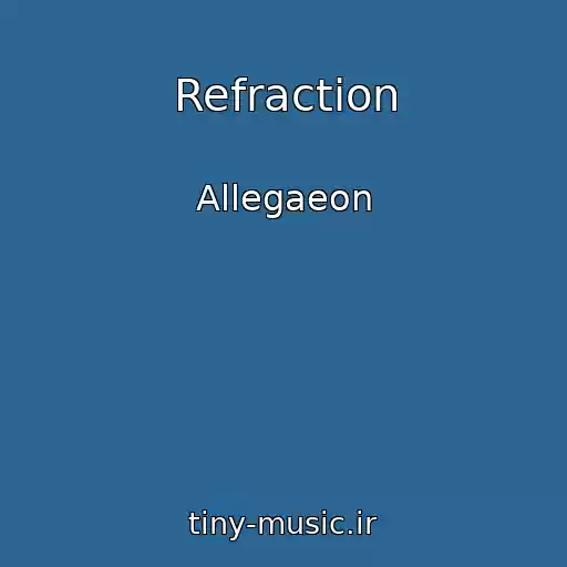 کاور آهنگ Refraction از Allegaeon