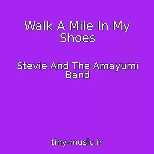 کاور آهنگ Walk A Mile In My Shoes از Stevie And The Amayumi Band